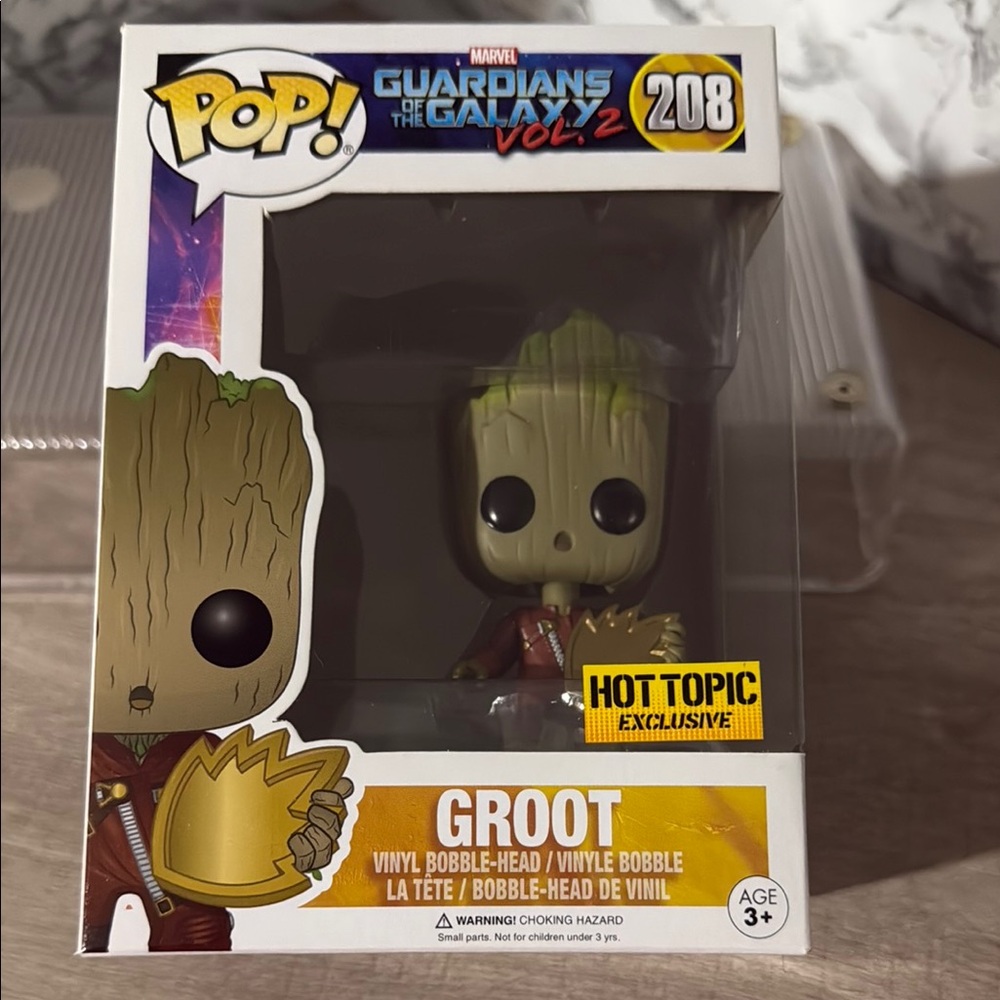 Funko Guardians of the Galaxy Groot Figure - Green and Brown